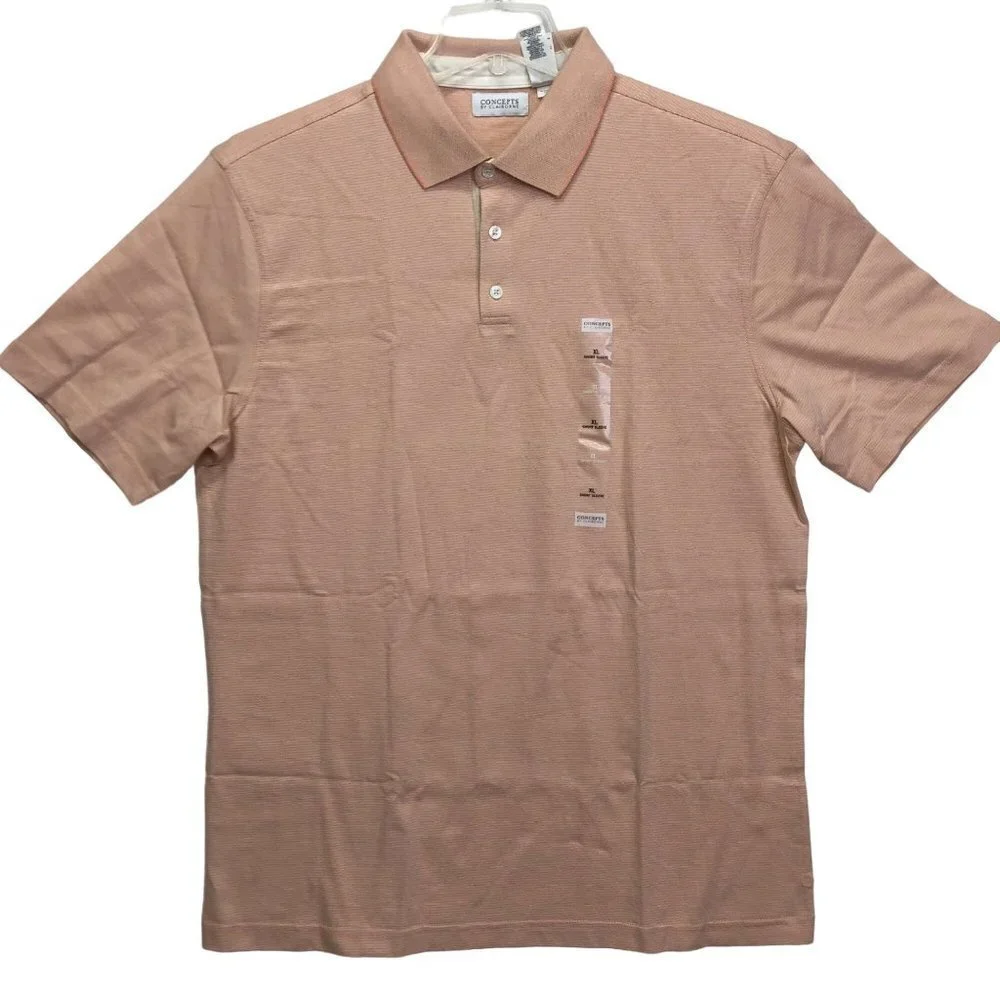 CONCEPTS BY‎ CLAIBORNE MENS POLO SHIRTS XL NEW WITH TAG